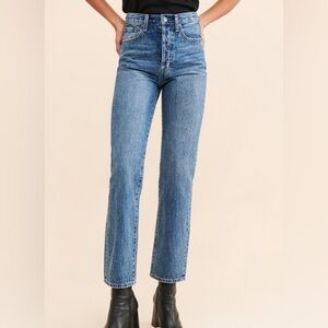 Pistola Blue Straight Leg Jeans